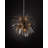 Abyssinia Wrought Iron Dimmable LED Sputnik Sphere Chandelier