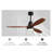 52" Nicola 3 - Blade LED Propeller Ceiling Fan with Remote Control and Light Kit Included-1950426040