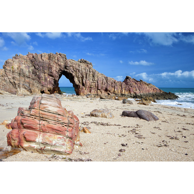 Jericoacoara, Brésil par - Photographie de toile tendue, L 48 po x H 32 po