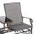Outdoor Glider Bench With Center Table