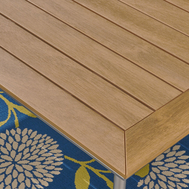 Dining Table With Faux Wood Top