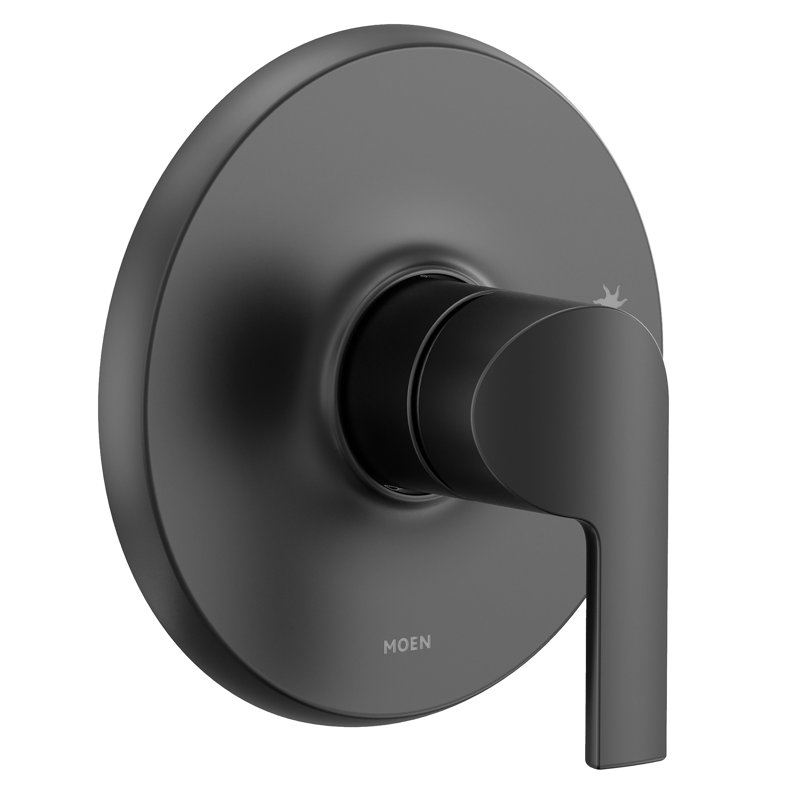 Doux Thermostatic Valve, Matte Black