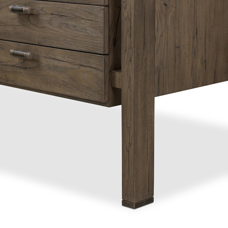 MARCELA Writing Desk, Gray Reclaimed French Oak
