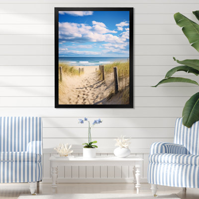 "Blasius Path To The Beach I", photographie sur toile