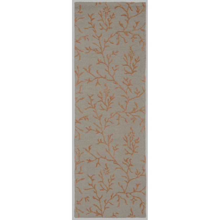 McKittrick Hand Tufted Wool Floral Rug