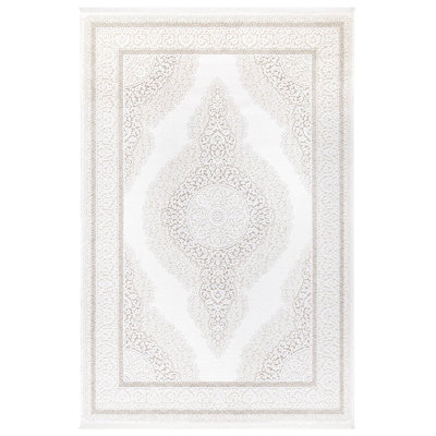 Ryen Tencel Oriental Indoor Rug