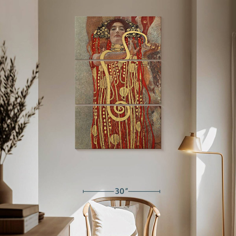 Peintures de plafond de l'Université Leisha, Vienne, H 65 po x l 42 po