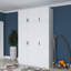 Jaroslava 6 Door Wardrobe