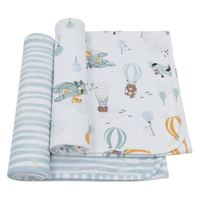 No Holiday Cotton Bib Apron