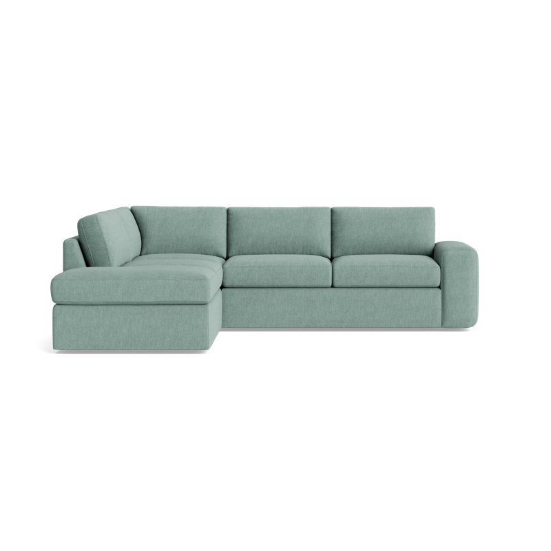 The OG Sectional, Left Hand Facing, Performance Weave - Spa