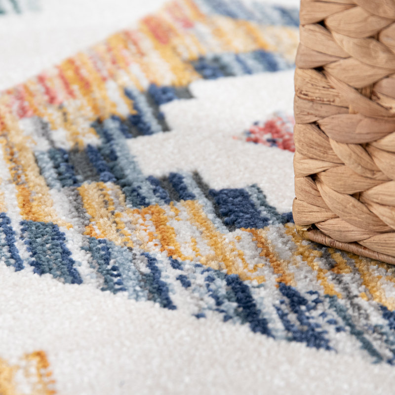 Alsobrook Moroccan Indoor Rug, Rectangle 2'8" x 4'11"