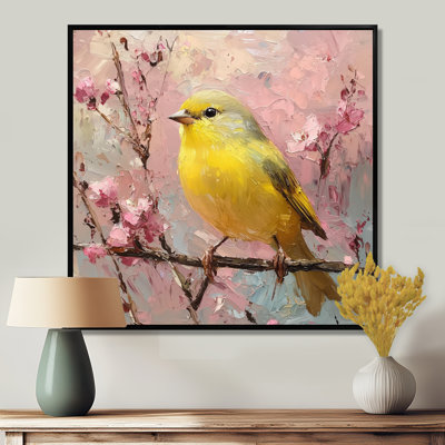 Songbird In Melody Summer Tree III - Art mural oiseau