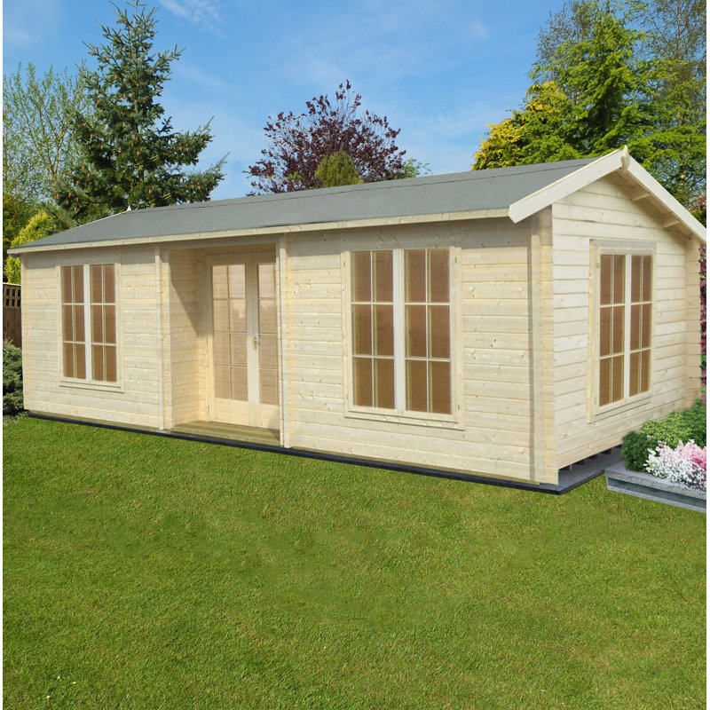 Elveden 20 x 10 Ft. 44mm Log Cabin