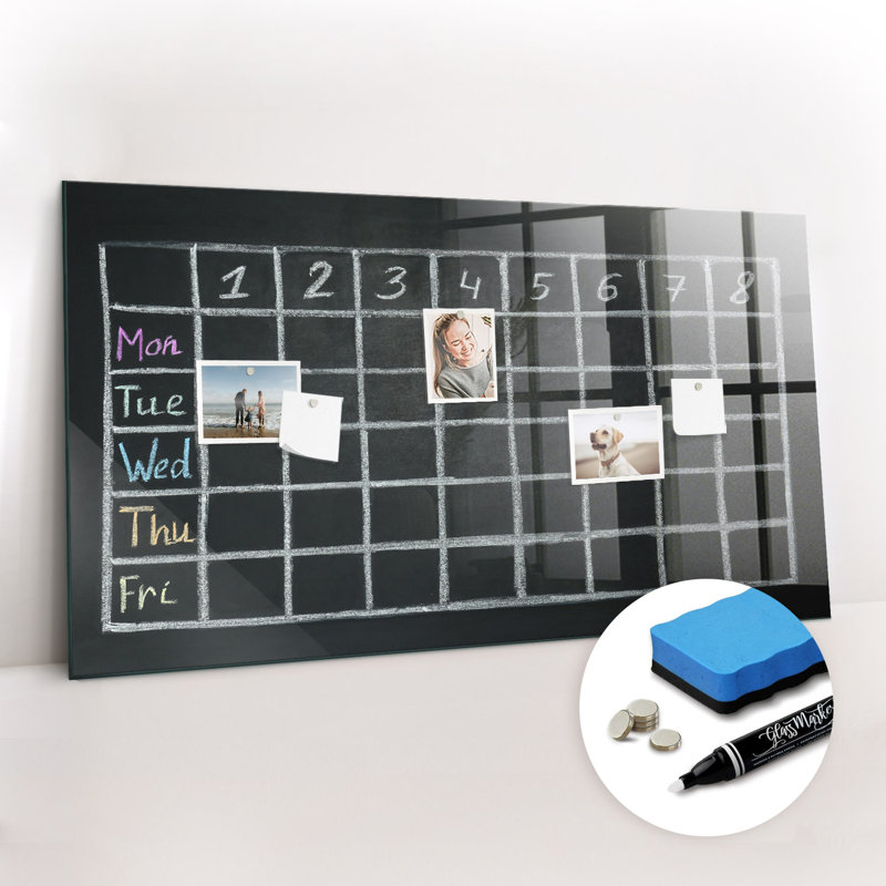 Magnetic Glass Dry Erase Board