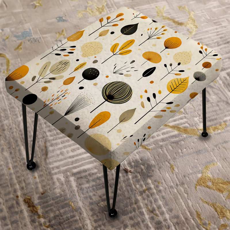 Repose-pieds Mcm Minimalist Revival - Mid-Century