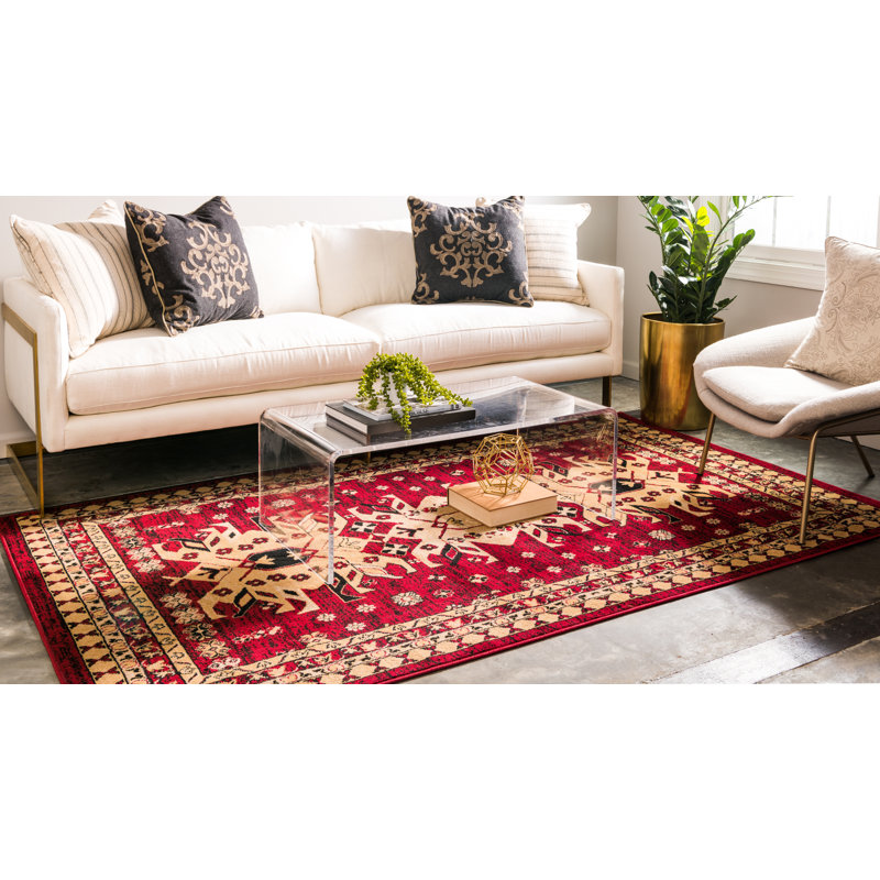 Eesi Oriental Indoor Rug, Rectangle 5'1" x 8'