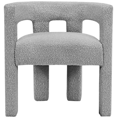 Cedernier Boucle Dining Armchair