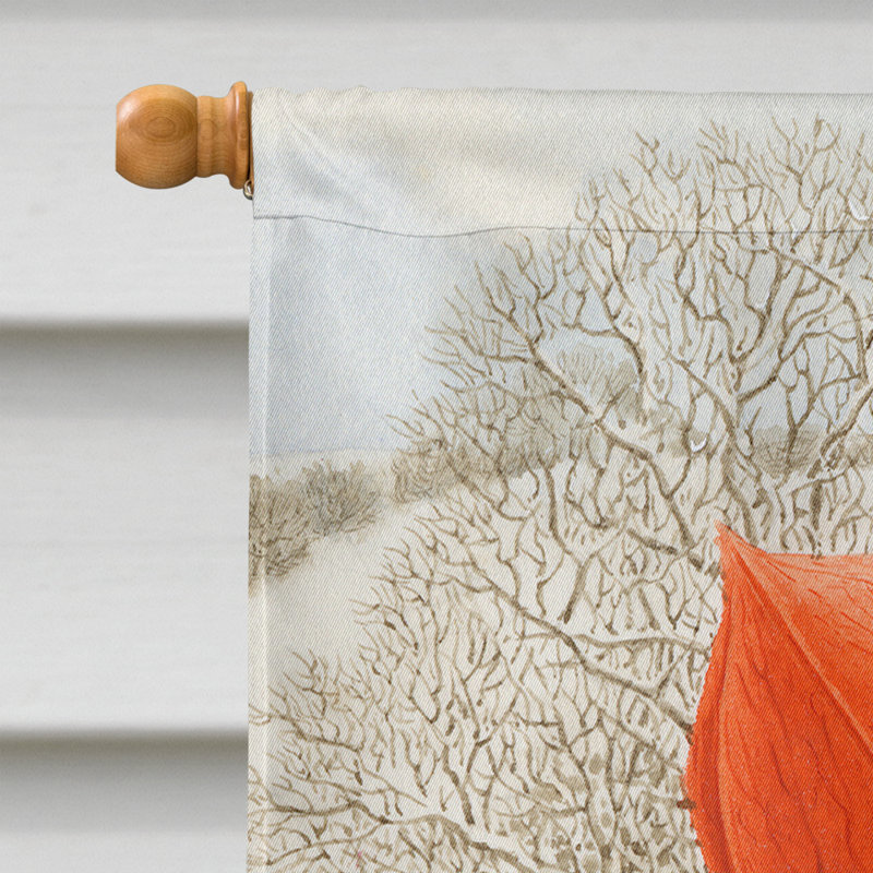 Polyester à 2 côtés 40 x 28 po drapeau maison European Goldfinch