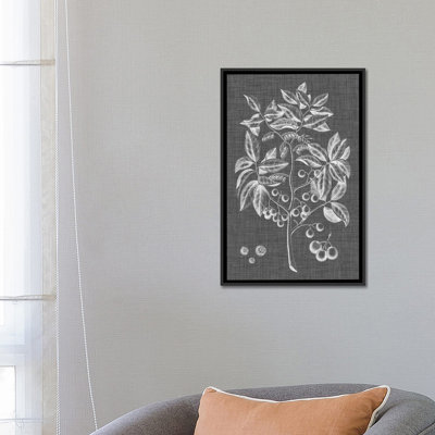 «Graphic Foliage VI», reproduction d'impression sur toile tendue