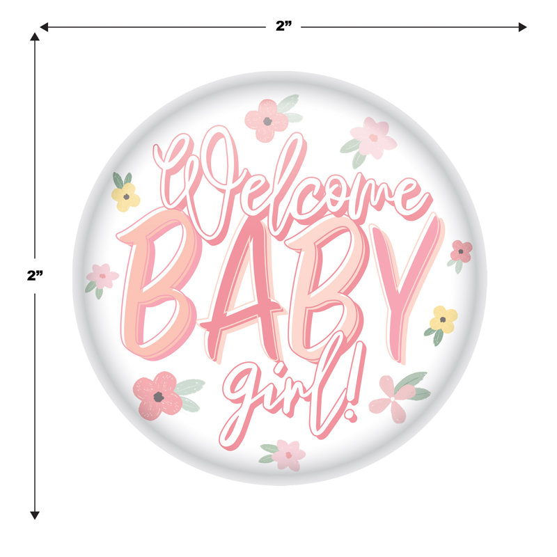 Bienvenue bébé! Bouton