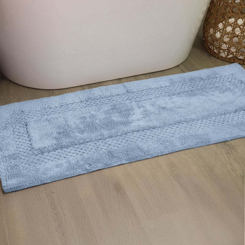 Antigona Soft Bath Rug, 21" W x 54" L, Blue