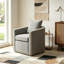 Fauteuil pivotant rembourré Fauteuil club-1628831255