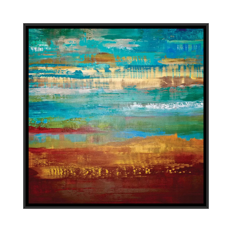 « rêve traveling » par alicia en bois d’impression, reproduction d’art sur toile tendue, H 18 po x l 18 po x P 1,5 po