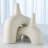 Vicky Vase-Cream Stone-Sm