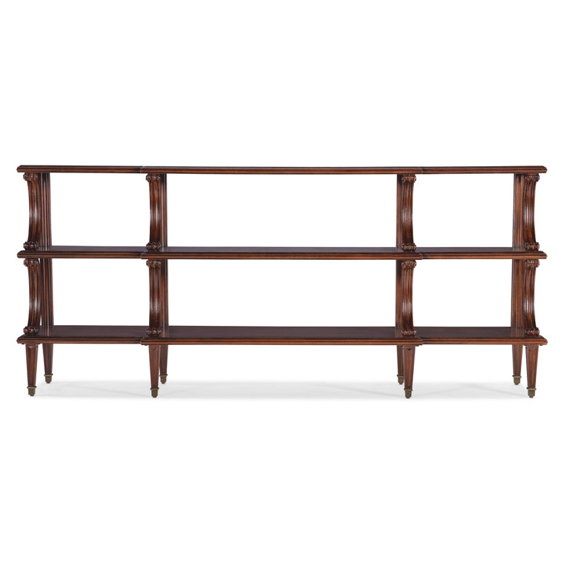 Maraschino Cherry 80'' Rectangular Console Table with Storage