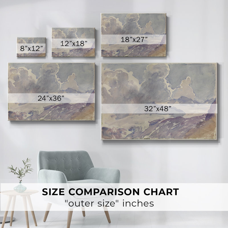Paysage rétro -DCCLxxxx, H 9 po x l 13 po x P 1,5 po, Toile tendue