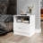 142.24cm W Manufactured Wood Bedside Table