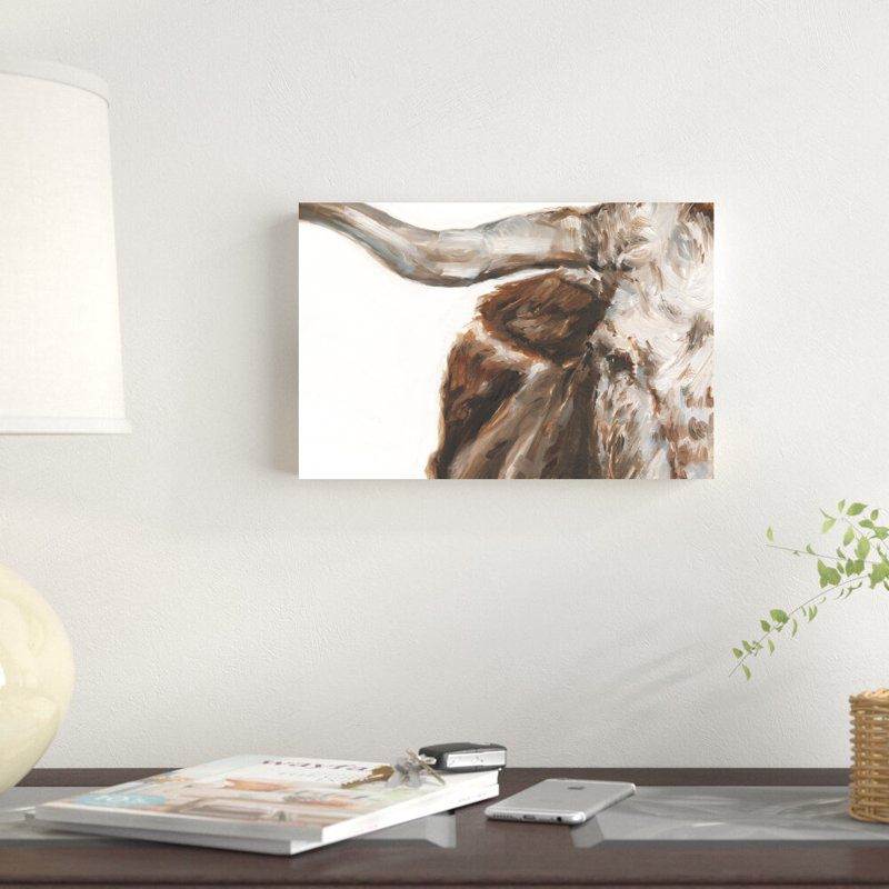 «Steer Clear I» par Ethan Harper - impression sur toile tendue, H 8 po x l 12 po