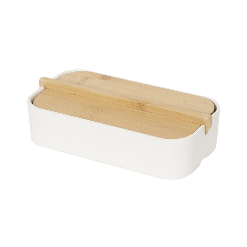 Delania Plastic 2 Compartment Make-up Organiser