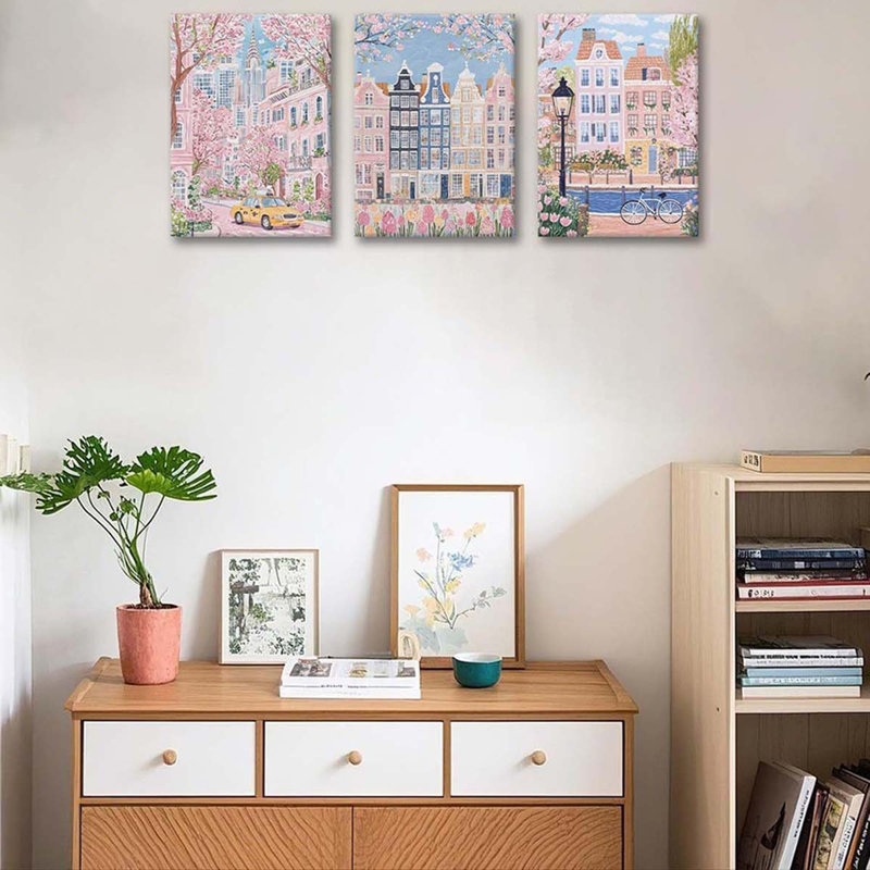 3 Piece Wrapped Canvas Print