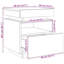 40cm W Manufactured Wood Bedside Table