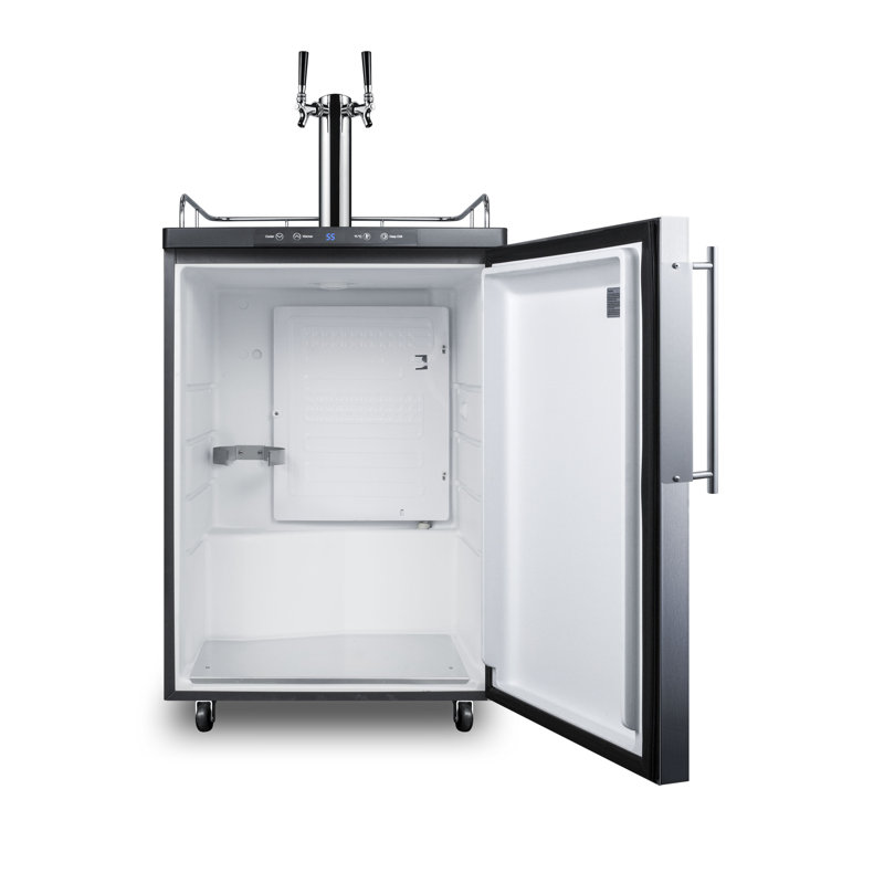 Summit Appliance 5.6 Cubic Feet Stainless Steel Outdoor Dual Tap with