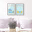 Mediterranean window set High-Gloss Frameless Acrylic Glass Wall Art Nautical & Beach Print by Oliver Gal, Ready to Hang, 10 x 15-19515090-249454357