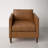Clifford Genuine Leather Custom Armchair-1640942685