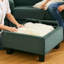 Fauteuil en velours côtelé Vevey-367262856