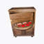 Kerney 76cm Solid Wood Bar Cabinet