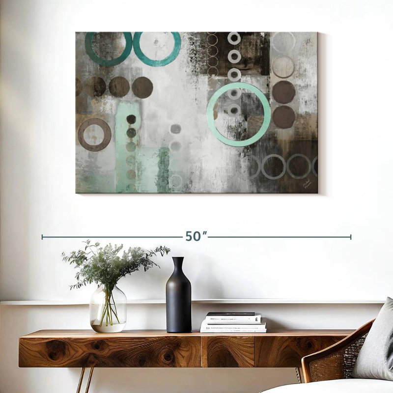 Avery Mint Liberated, 26" H x 39" W