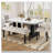 Modern Tufted Linen Dining Bench-1479484823