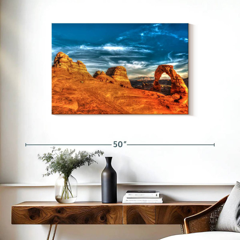 Alvord Iconic Delicate Arch, 24" H x 36" W