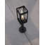 Dark Grey Metal Bollard Light