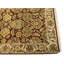 Tapis de couloir oriental rouge Maroon