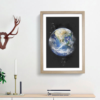An Amazing Image of Earth - Framed Print