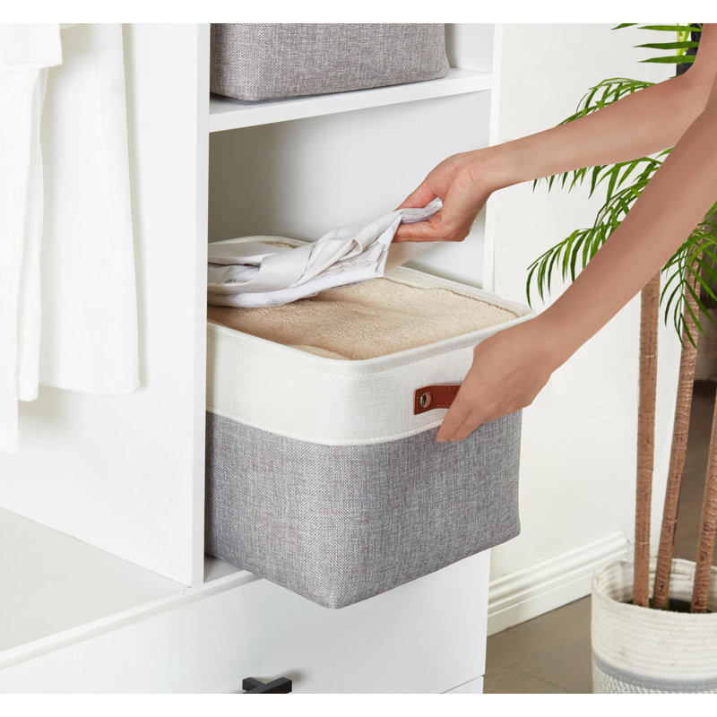 Storage Bins Fabric Storage Baskets