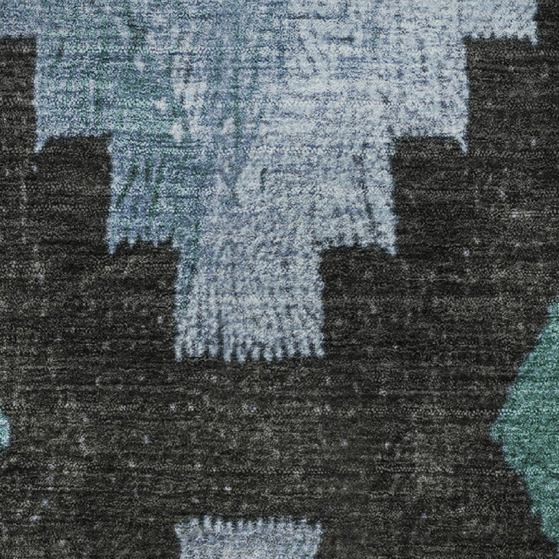 Premium Machine Washable Mayfield AMF1894 Aztec Rug, Rectangle 2'6" x 3'10"