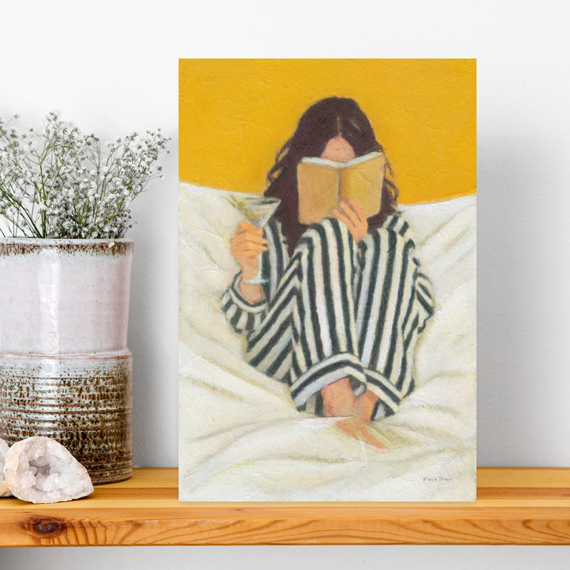 Friday Night Contemporary Wall Art Print, 45.72cm H x 30.48cm W
