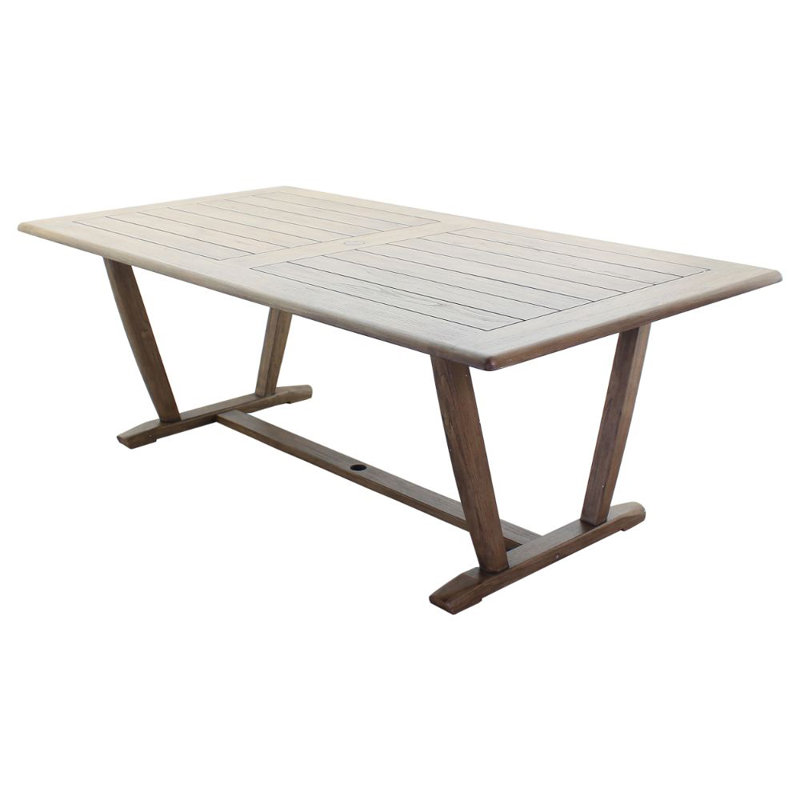 Table de salle à manger en teck Shivers